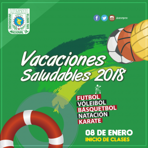 Inicio de Vacaciones Saludables 2018 @ Universidad Nacional de San Martín